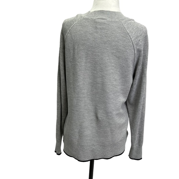 Lole Cozy Mock Neck Sweater Light Heather Grey Size S - Picture 5 of 11